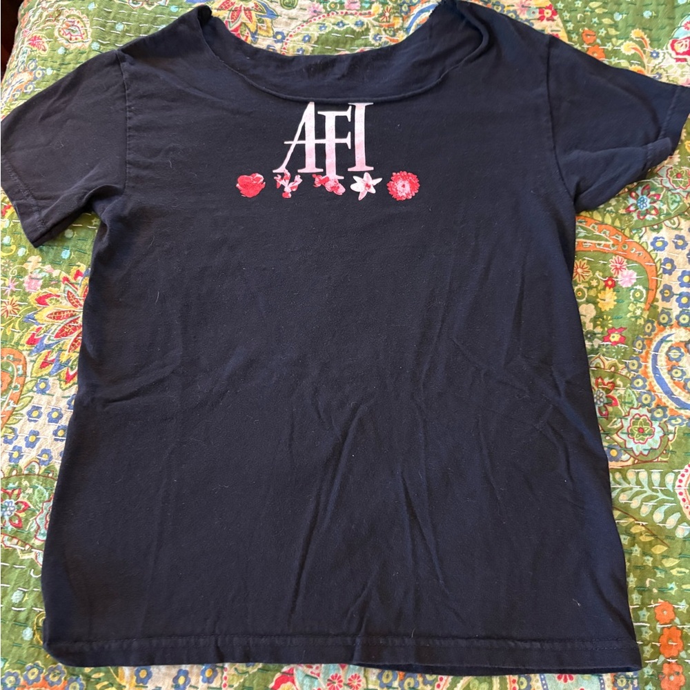 AFI Five Flowers T Shirt
